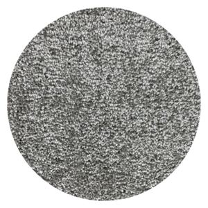 Vopi koberce Kruhový koberec Udine šedý - 100x100 (průměr) kruh cm