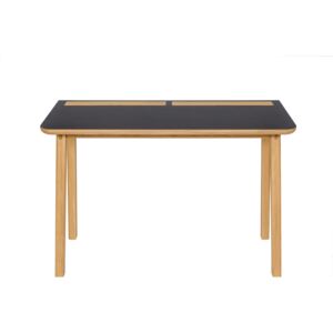 Woodman Kota písací stôl, čierna/béžová