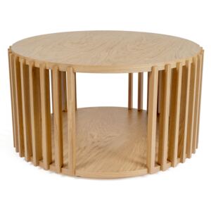 Woodman Drum konferenčný stôl dub, béžová
