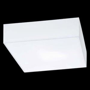 Štvorcové stropné svietidlo Cube Hela, biele