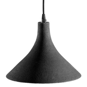 Karman T-Black dizajnérska závesná lampa, 27,5 cm