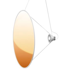 Luceplan Amisol závesné LED svietidlo Ø110cm zlaté