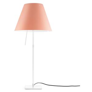 Luceplan Costanza stolná lampa D13 biela/ružová