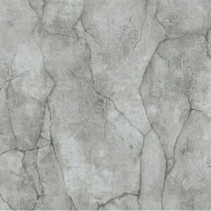 Vliesové tapety na stenu IMITATIONS 2 10237-34, rozmer 10,05 m x 0,53 m, mramor sivý, Erismann