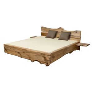 Mrava Brestová drevená posteľ LEVITA