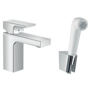 Hansgrohe Vernis Shape - Sada Bidette - umývadlová batéria stojanková s bidetovou sprškou, chróm 71216000