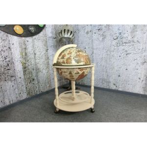 (3091) GLOBE II. drevený bar 44 x 44 x 88