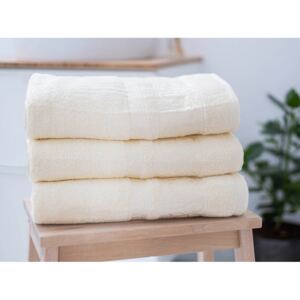 XPOSE ® Bambusový uterák 50 × 90 cm ‒ Catania krémový