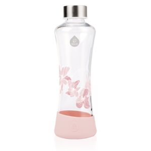 Sklenená fľaša EQUA Magnolia 550 ml růžová