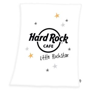 HERDING Soft fleece deka do kočíku Hard Rock Café Polyester, 75/100 cm