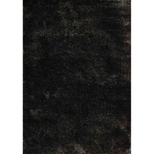 Kusový koberec Shaggy vlas 30 mm Berma čierny, Velikosti 60x100cm