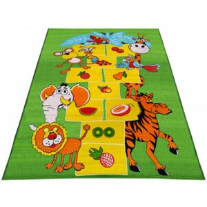 Detský kusový koberec Bambi zelený, Velikosti 160x220cm