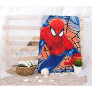 Setino Dětská deka SPIDER-MAN V SÍTI 100x150 cm