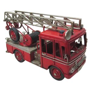 Retro model hasičského vozu - 25*11*14 cm