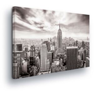 GLIX Obraz na plátne - Black and White New York II 60x40 cm