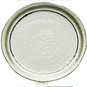 Stuga tanier biely/zelený