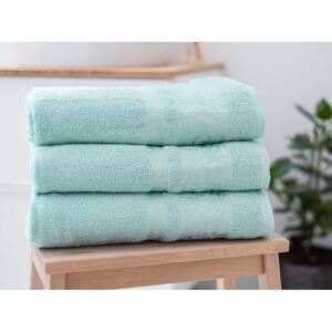 XPOSE ® Bambusový uterák 50 × 90 cm ‒ Catania morská zelená