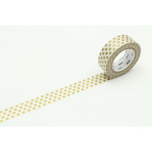 Japonská papierová páska Gold Dot