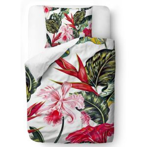 Home farebné posteľné obliečky na jednolôžko Butter Kings Moms Favorite Flower 140x200cm