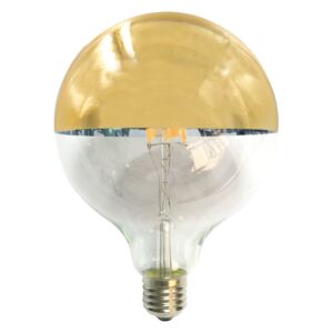 ACA DECOR LED GLOBE G125 6W Filament zlatý vrchlík