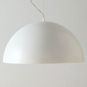 Lucande Maleo závesná lampa 65 cm biela