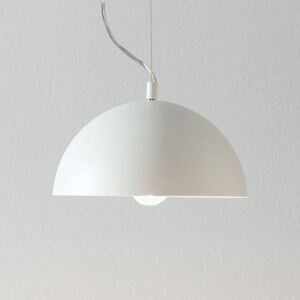 Lucande Maleo závesná lampa 30cm biela