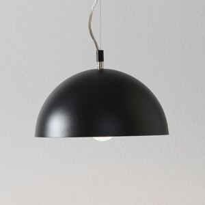 Lucande Maleo závesná lampa 30cm čierna