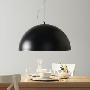 Lucande Maleo závesná lampa 65 cm čierna
