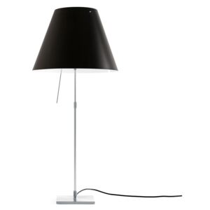 Luceplan Costanza stolová lampa D13 hliník/čierna