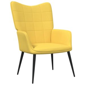 Relaxačná stolička 62x68,5x96cm horčicová látka