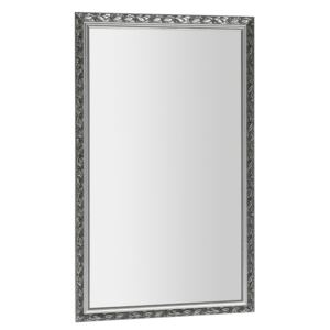 SAPHO - MELISSA zrcadlo v dřevěném rámu 572x972mm, stříbrná (NL496)