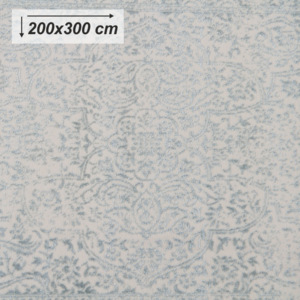 TEMPO KONDELA Aragorn koberec 200x300 cm krémová / sivá