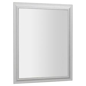 SAPHO - AMBIENTE zrcadlo v dřevěném rámu 720x920mm, starobílá (NL705)