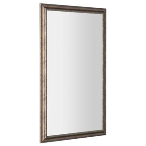 SAPHO - ROMINA zrcadlo v dřevěném rámu 580x980mm, bronzová patina (NL398)
