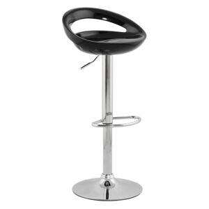 Dizajnová barová stolička Mason čierna