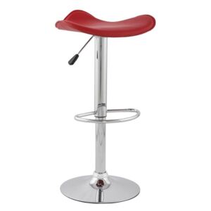 Moderná barová stolička Connor červená