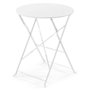 ALRICK okrúhly stôl, Farba biela
