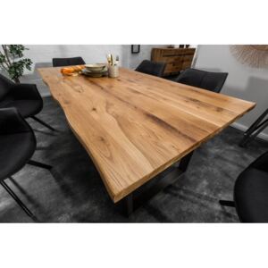 Dizajnový jedálenský stôl Fringe, 180 cm, divý dub