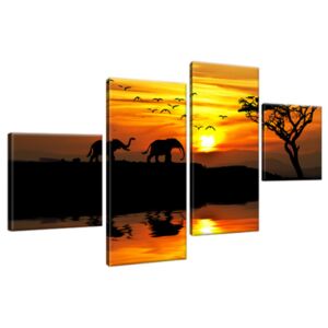 Obraz na plátne Afrika 160x90cm 2025A_4Q