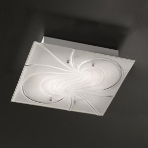 Štvorcové stropné svietidlo Mistral 40 cm