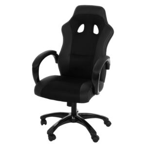 Dizajnová kancelárska stolička Navy, čierna