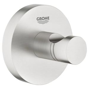 Grohe Essentials - Háčik na kúpací plášť, supersteel 40364DC1 - 5 let rozšířená záruka