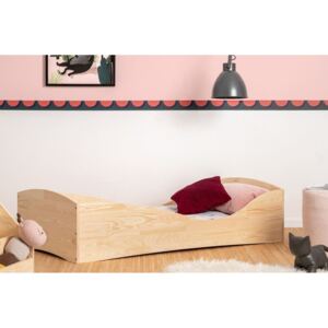 Detská dizajnová posteľ z masívu PEPE 5 - 120x60 cm