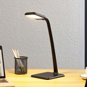 Lindby Daleen LED lampa na písací stôl tmavosivá