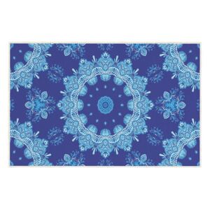 Modrý koberec Oyo home Zelda, 80 x 140 cm