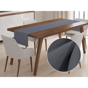 Dekoračný behúň na stôl Rongo RG-017 Tmavo sivý 20x120 cm