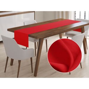 Dekoračný behúň na stôl Rongo RG-024 Červený 20x140 cm