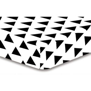 Plachta z mikrovlákna DecoKing Hypnosis Triangles Elena, 160 × 200 cm