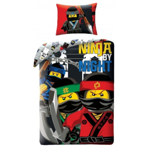 Halantex povlečení Lego Ninjago Ninja by night 140x200cm + 70x90cm