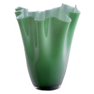Váza WAVE OL01561 zelená H40cm